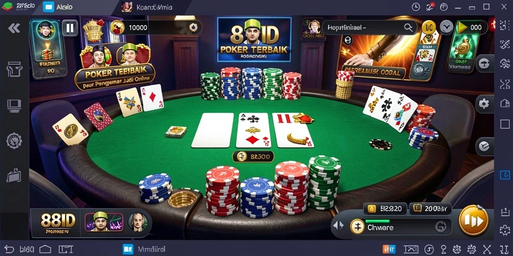 Gameplay poker yang seru dan menarik di 88ID.