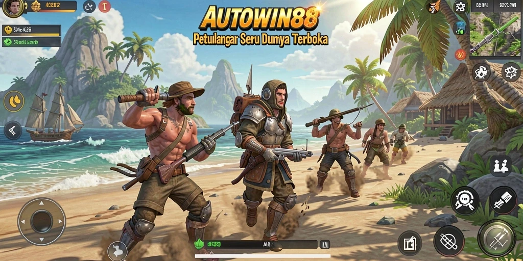 Gameplay seru di dunia terbuka AUTOWIN88 dengan grafik menakjubkan.