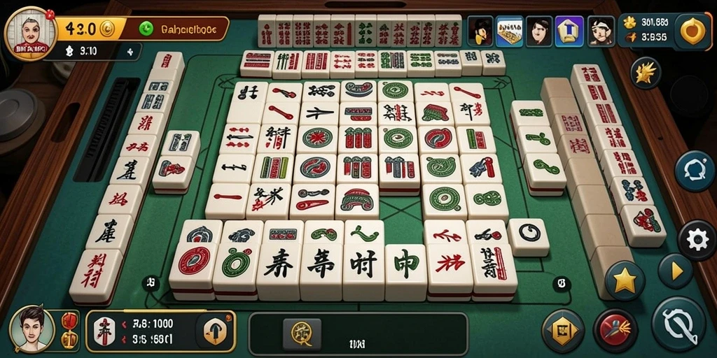 Gameplay seru BINTANGMPO dengan tantangan Mahjong.