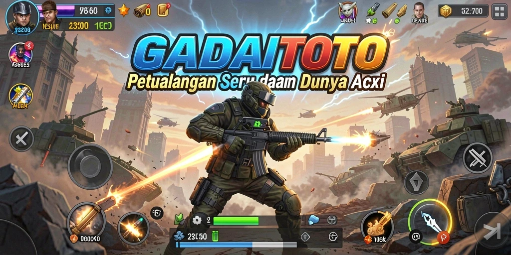 Gameplay seru dan menegangkan dari GADAITOTO dalam aksi.