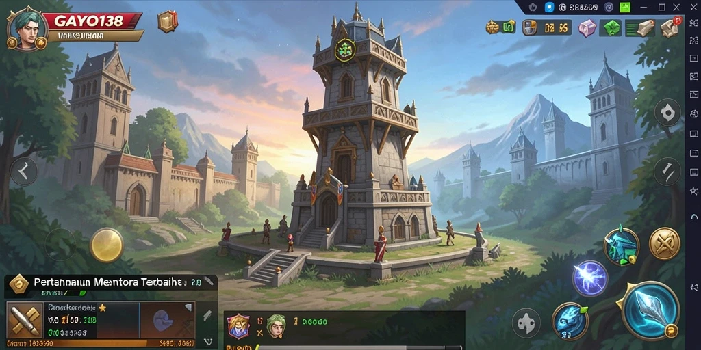 Gameplay seru GAYO138 yang penuh tantangan Tower Defense.