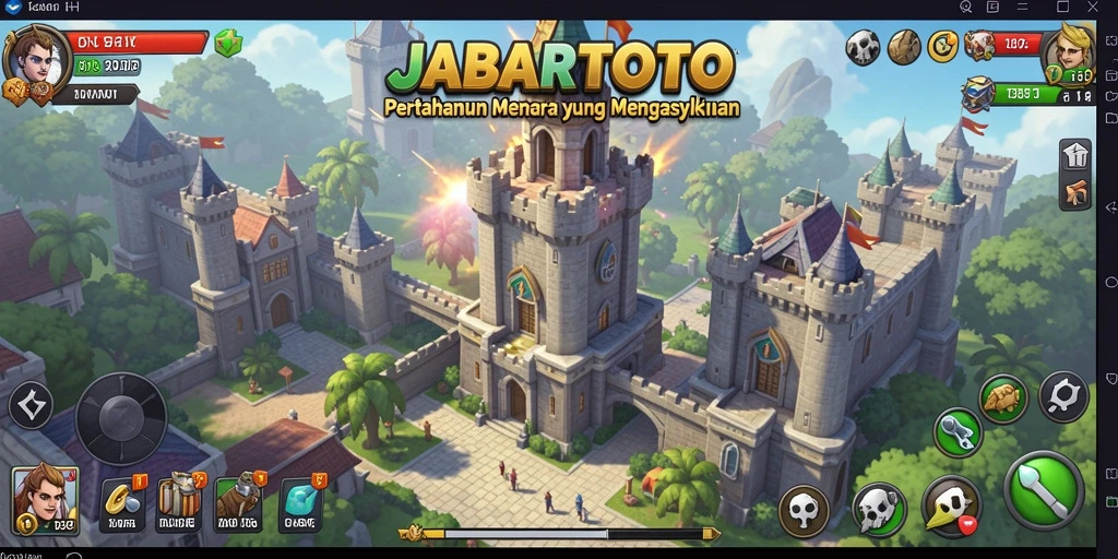 Tampilan seru dari gameplay JABARTOTO yang menegangkan.