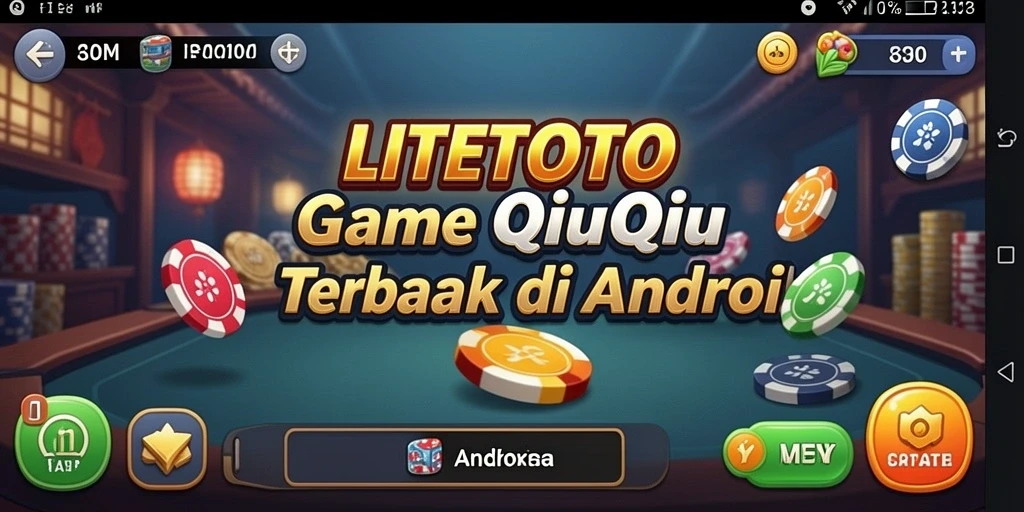 Tampilan gameplay QiuQiu yang menarik dan interaktif.