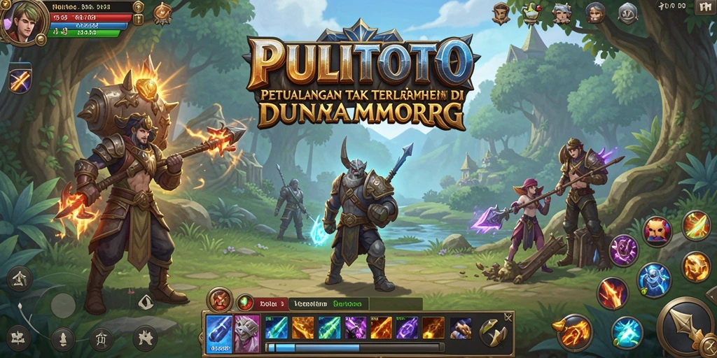 Tampilan gameplay PULITOTO yang menakjubkan dan interaktif.