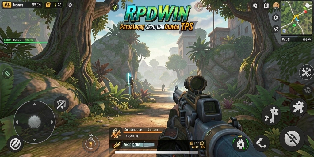 Tampilan gameplay RPIDWIN yang seru dan mendebarkan.