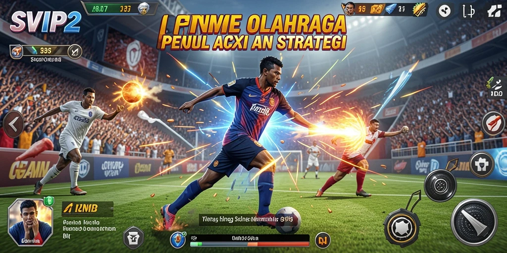 Tampilan epik gameplay SVIP2 dengan aksi olahraga seru.